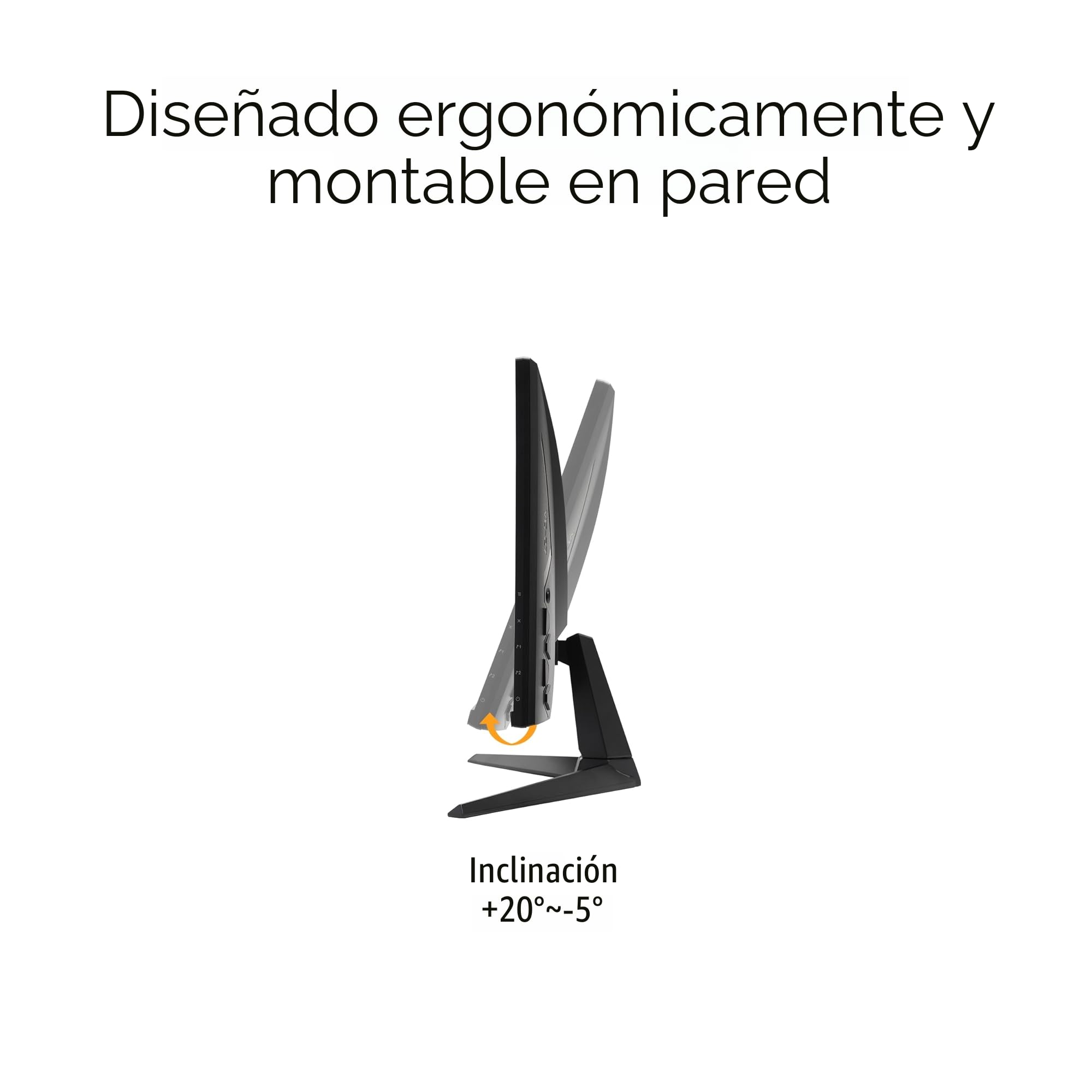 ASUS TUF Gaming VG27AQM1A - Monitor Gaming de 27 Pulgadas, QHD (2560x1440), 260Hz (OC), ELMB Sync, 1ms (GTG), Freesync Premium, Compatible con G-Sync, Variable Overdrive, 90% DCI-P3, DisplayHDR 400