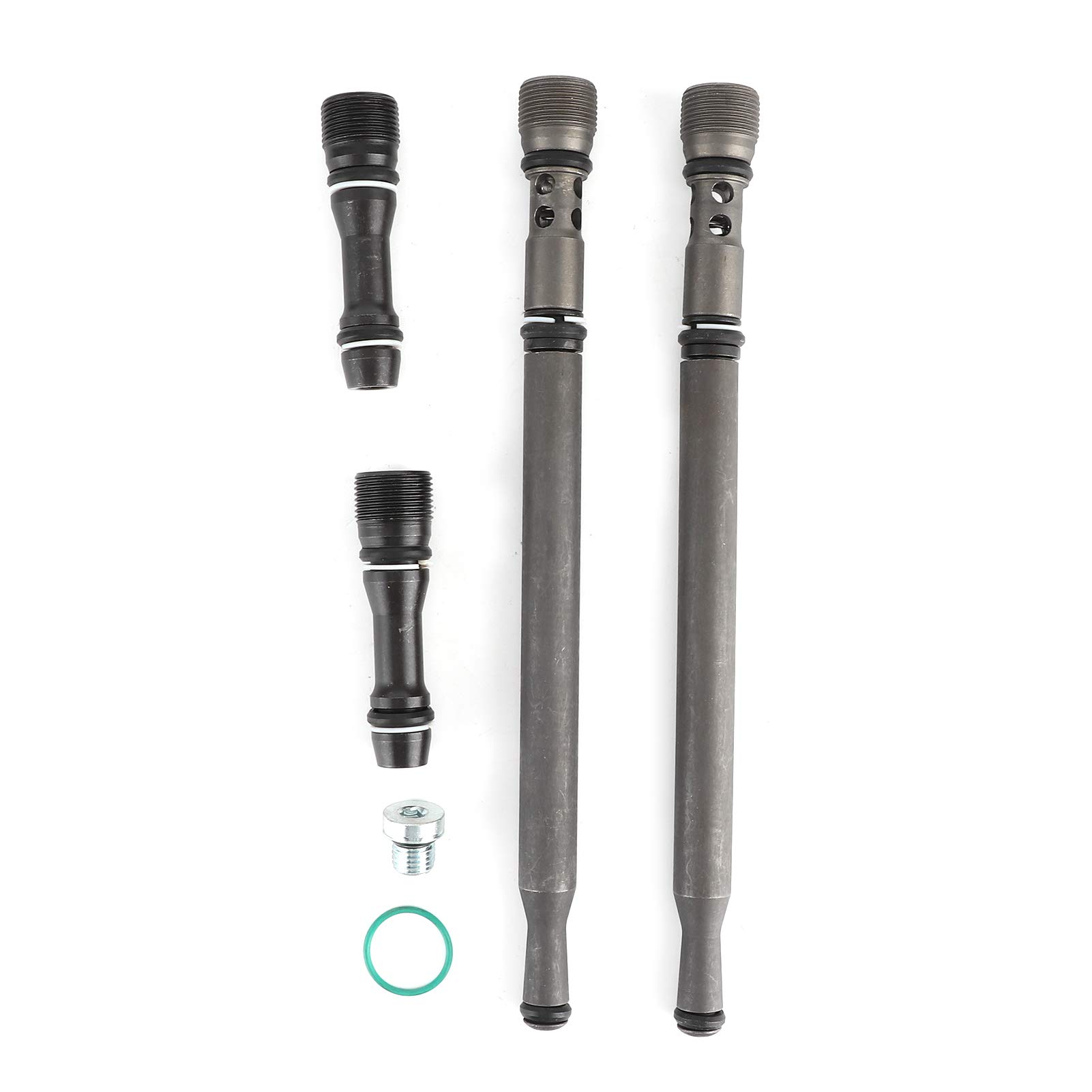 Kit dummy plug stand pipe 6.0L negro para solucionar fallos de presión de aceite 8