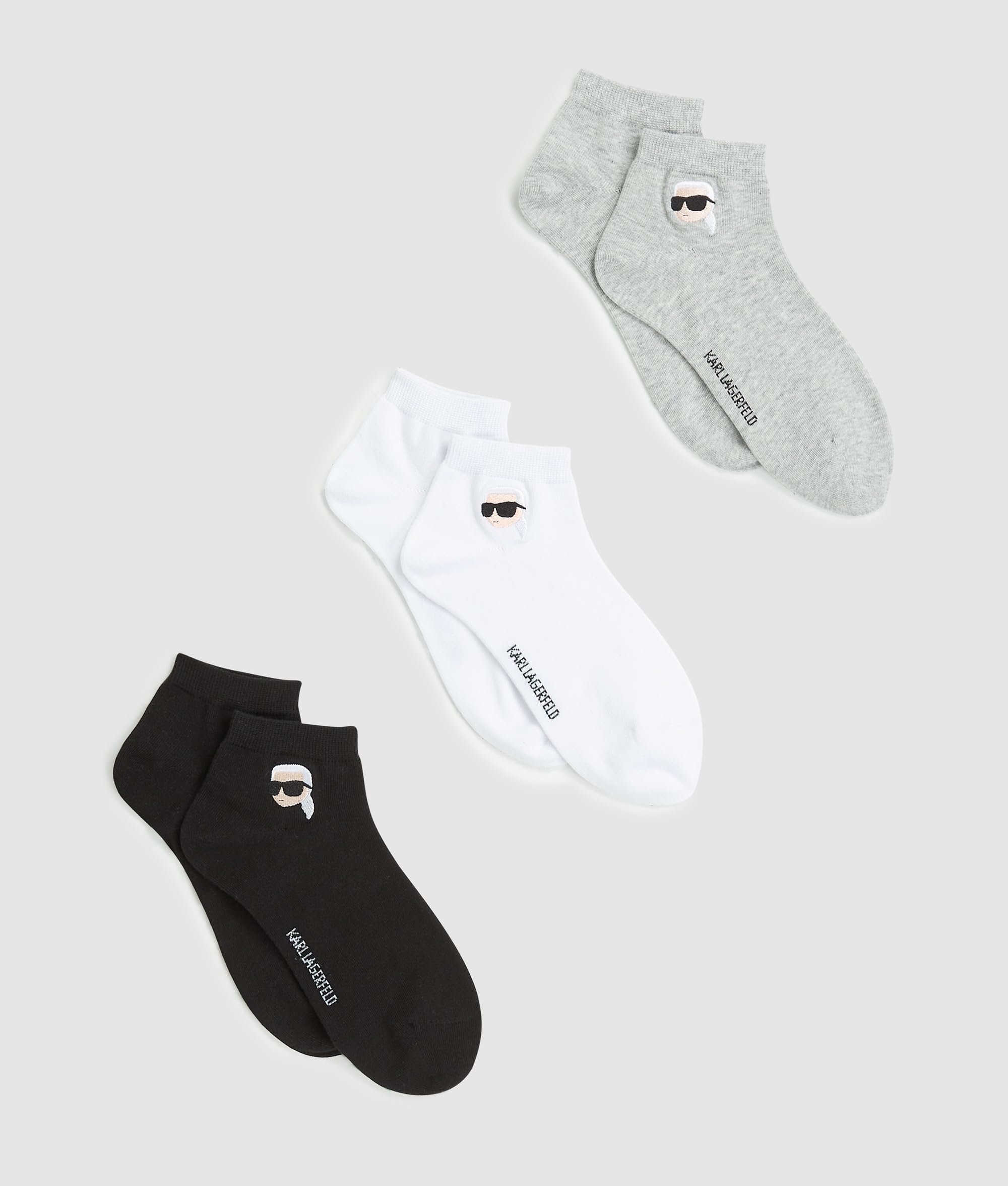 Image secondaire de Lot de 3 Chaussettes de Sport Ikon Multicolores pour Femmes