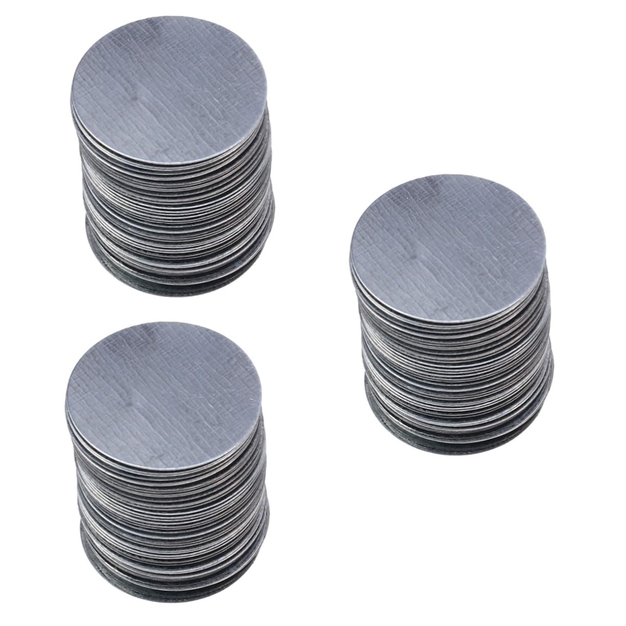 FOMIYES 300pièces Plaques Adhésives Rondes Double-sided Pour Maquillage Outils De Fond Yeux Pour Et Femmes