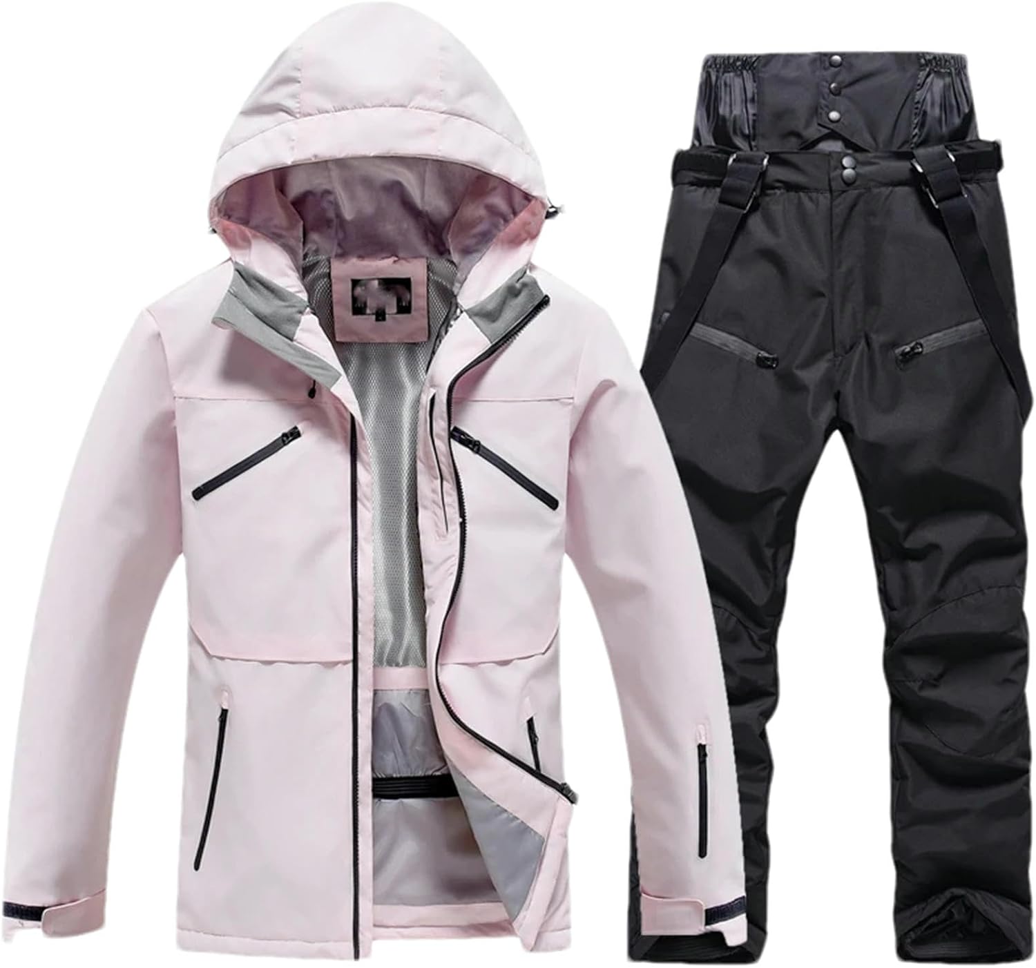Winter Men Waterproof Snow Suit Windproof Snowboarding Clothing Ski Sets Jackets Pants