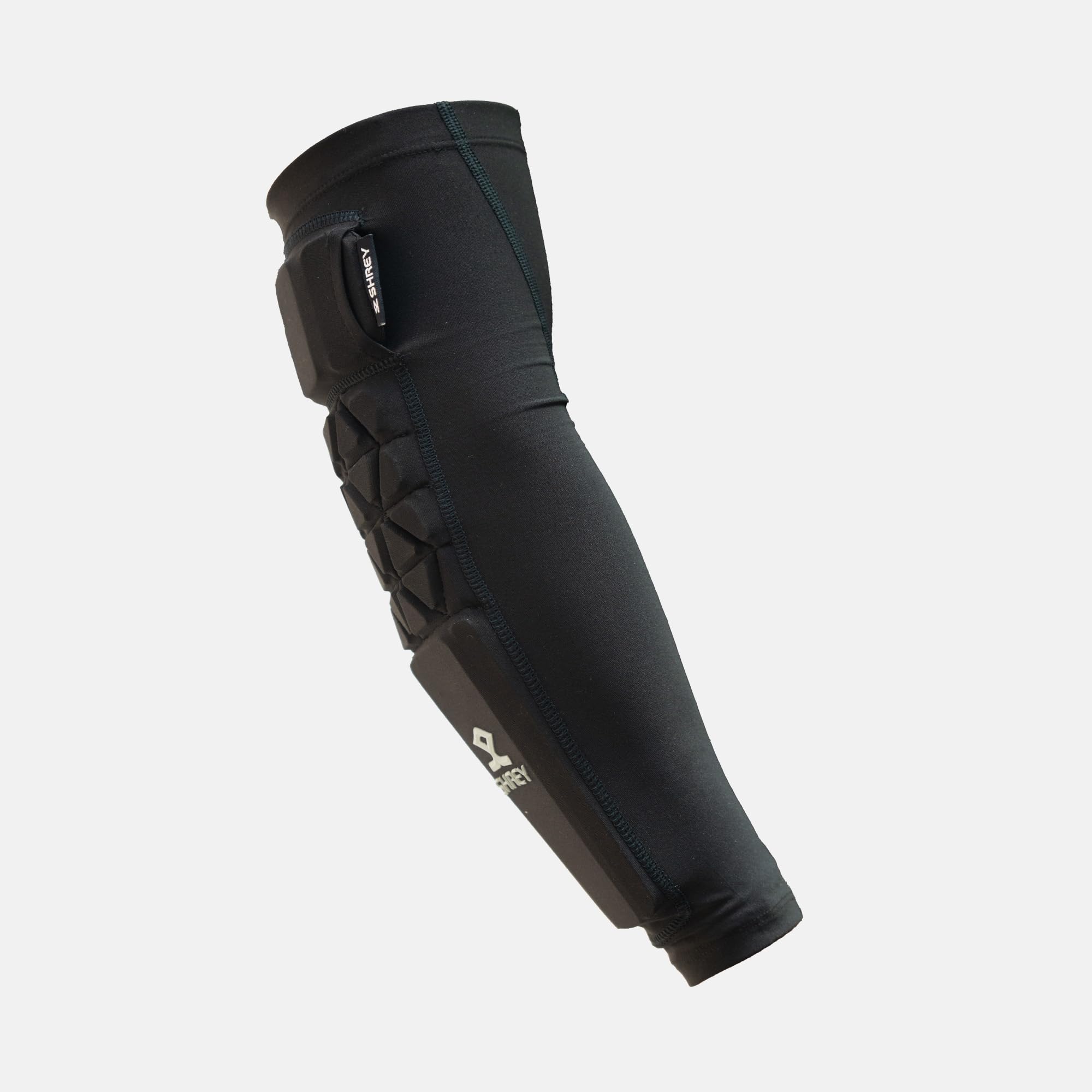 SHREY Legacy Arm Guard Comfortable Cricket Batting Safety Gear (Black, L)-image-48