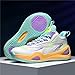 Girls Boys Basketball Shoes High Top Fashion Volleyball Kids Non Slip Comfortable Indoor Outdoor Sneakers Green Size 3 Big Kid