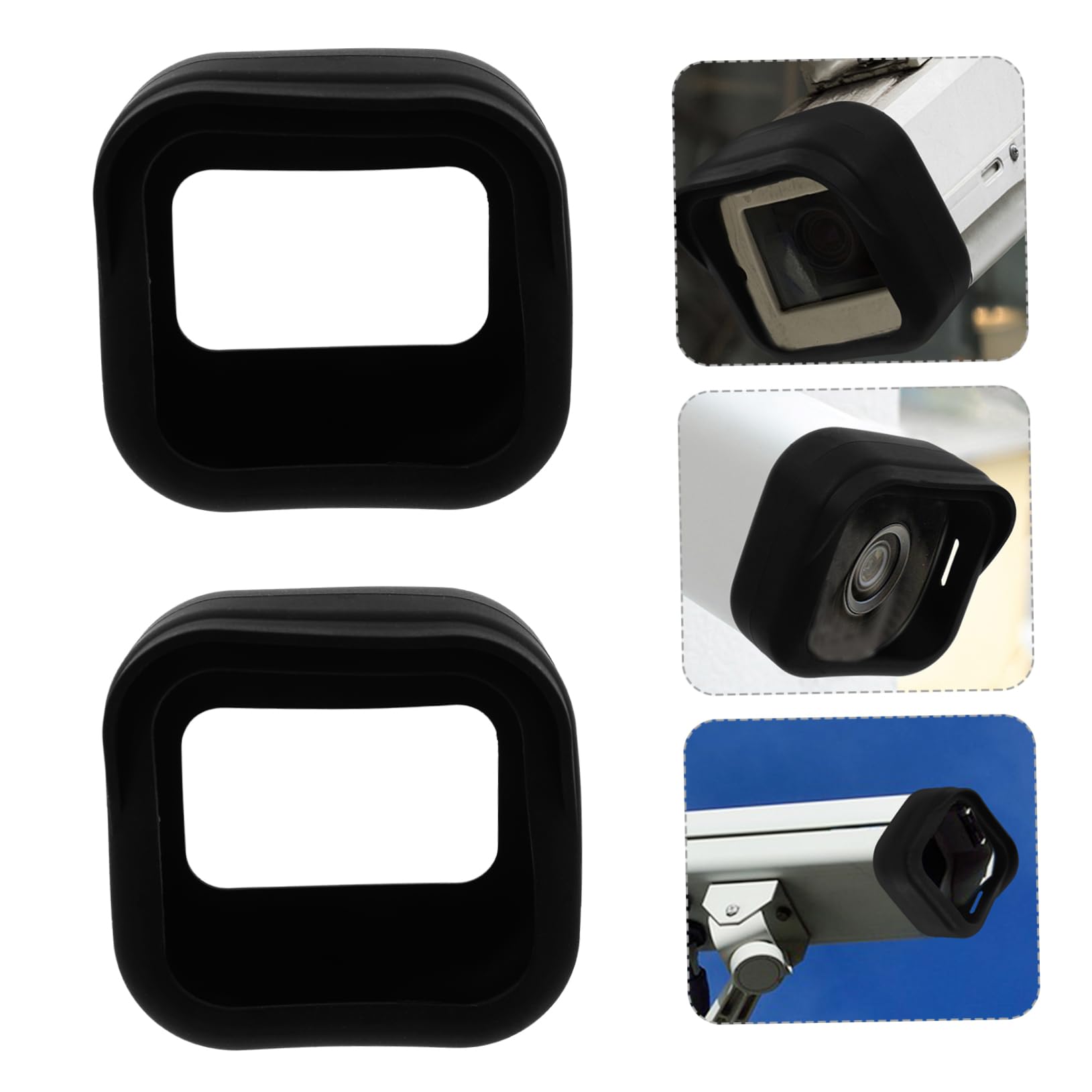 NUOBESTY Silicona para Cámara Exterior Pack De Compatible con Blink Outdoor Protección contra UV Y Caídas Cubierta De Seguridad para Exteriores 3 Piezas X 4