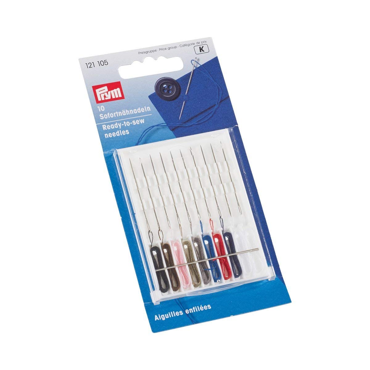 Prym - Sewing Needles with Thread Assorted - 1 Unit