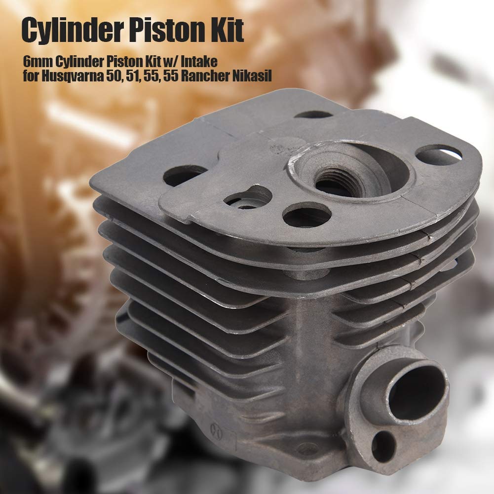 Kit pistone, Kit pistone Cilindro da 46 mm, per 55 per 50 per 51 per motoseghe Rancher