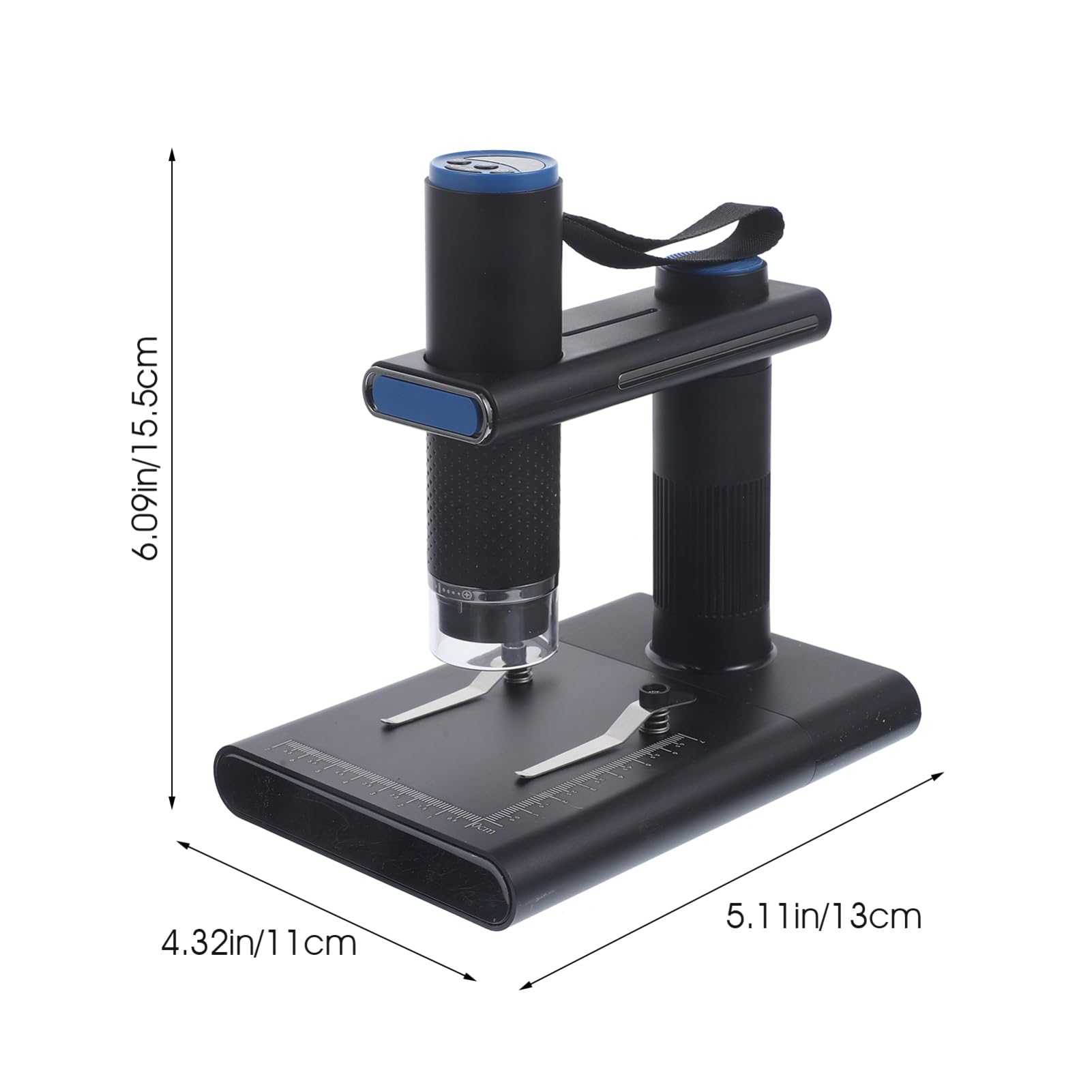 FELTECHELECTR Electron Microscope Digital Microscope Magnification Microscope Mini Pocket Microscop Handheld Microscope Portable Microscope Coin Magnifier USB Microscope Camera Alloy