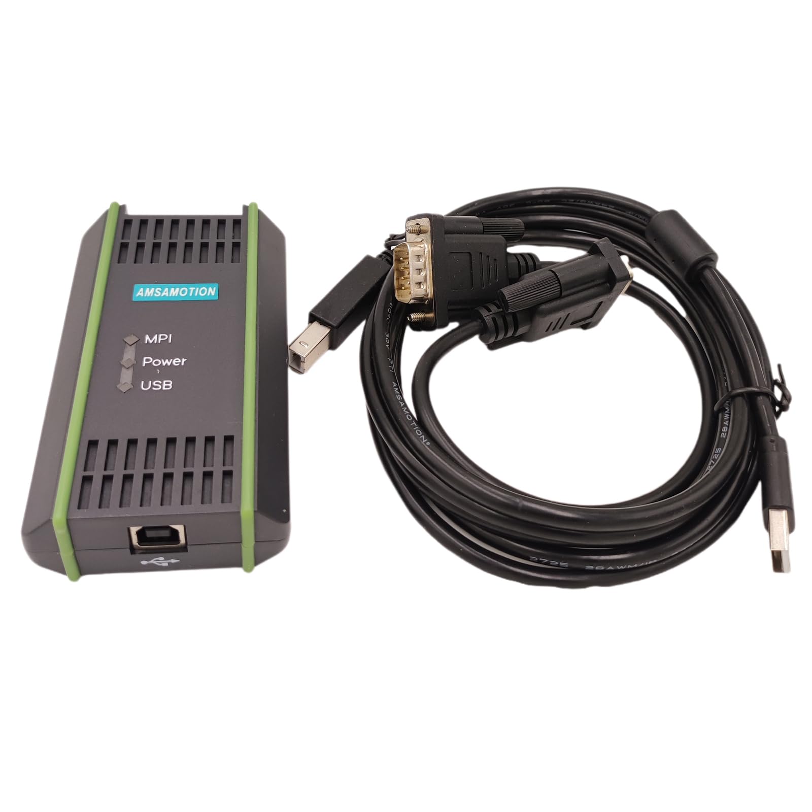 Kompatybilny z kablem do programowania PLC Siemens S7-200/300/400 6ES7972-0CB20-0XA0, adapter USB USB/MPI kabel USB do Siemen S7-200/300/400 PLC MPI