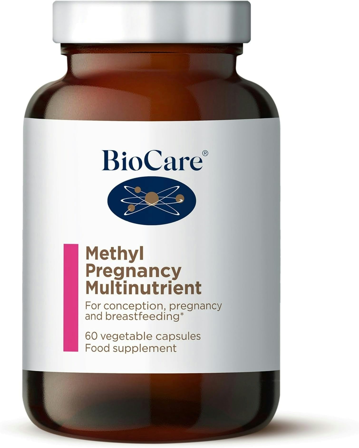 Methyl Pregnancy Multinutrient - with Folate, Zinc, and Vitamin B12 - for Conception, Pregnancy & Breastfeeding - 60 Capsules