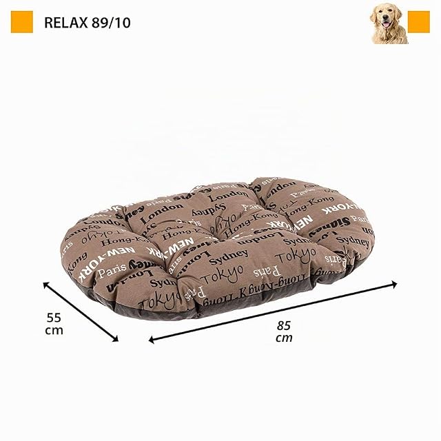 Foto 2 de 6 de Ferplast - Cama para Perros y Gatos - Cojín para Perros Grandes - Colchón para Perros