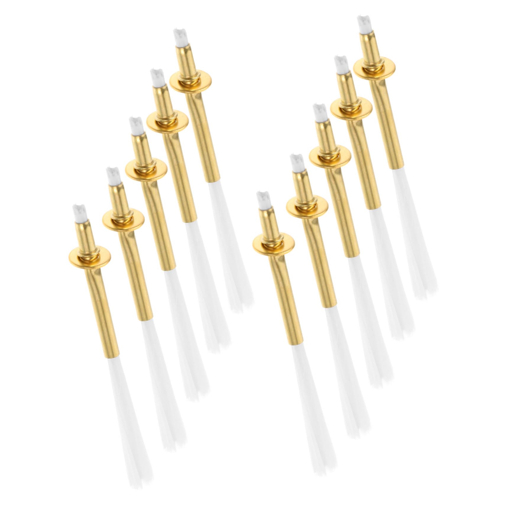 HOMSFOU 10pcs Oil Lamp Wicks Replacement for Indoor Lanterns High Absorption Combustion Design for Projects and Daily Use