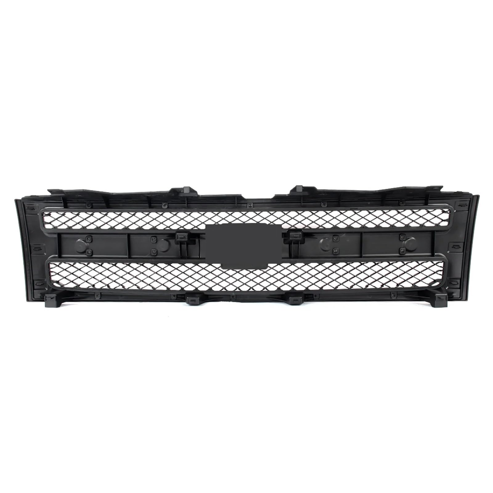 Osłona chłodnicy motocykla kratki samochodowej Zestaw przedniego grilla pasujący do Chevroleta Silverado 1500 z lat 2007-2013, górny grill zderzaka z siatki Victory Red Grill