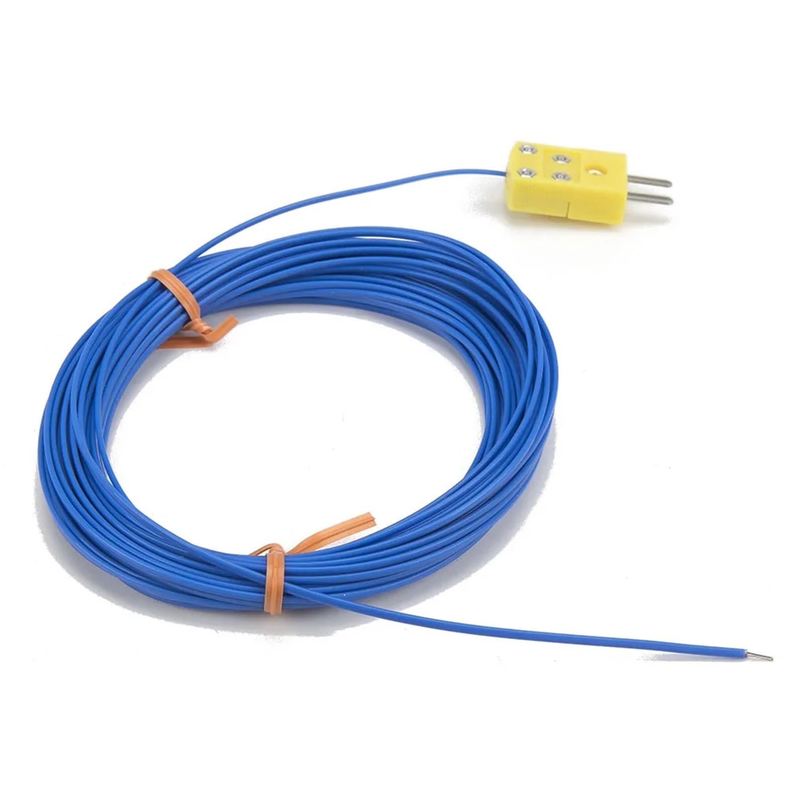 Typ K 10 m PTEE kabel głowica przyłączeniowa termopara czujnik temperatury 1 szt