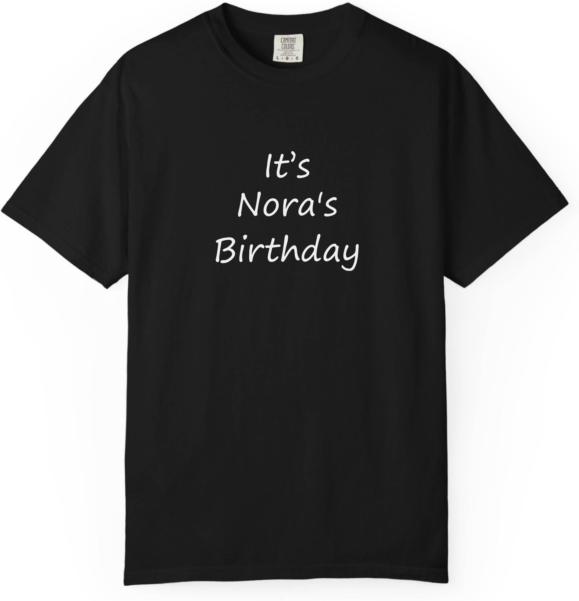 It's Nora's Birthday Party Name T-Shirt