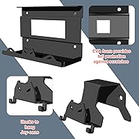 Vista 2 de BracNova Wall Mount for Nintendo SwitchSwitch OLED -Steel Switch Wall Mount with Controller Holder Safely Store Your Switch Console Near or Behind