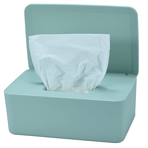 Dispensador de toallitas para pañales, estuche de toallitas para bebés, soporte para toallitas para bebés mantiene las toallitas frescas para