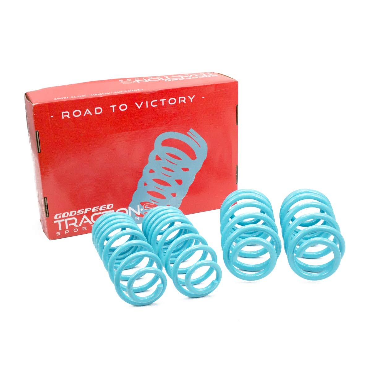 Godspeed Traction-S Lowering Springs For Toyota Corolla 2009-2013 - Set Of 4 (1.5" Drop) - View #11