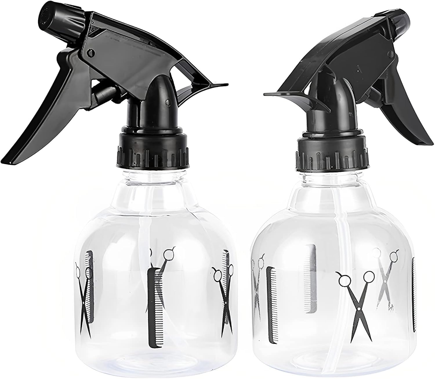 Tifurko Misting Spray Bottle, 250ml Empty Water Hair Mist Spray Bottle Refillable Trigger Sprayer Plastic Sprays Bottles for Hair Styling Travel Plants- PACK OF 2-image-11