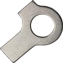 OPIOL QUALITY® 20 Stück Sicherungsbleche mit 2 Lappen 8.4 für M8 Edelstahl A2 V2A Sicherungsblech DIN 463 Sicherungsscheiben