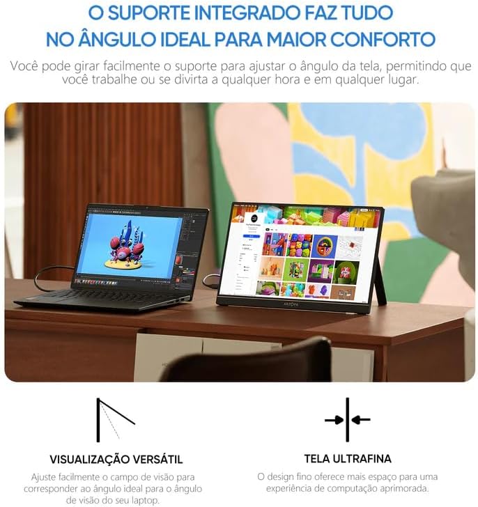 Review Monitor Portátil ARZOPA A1: A Versatilidade Que Seu Setup Merece! 6 6151rDG ntL. AC