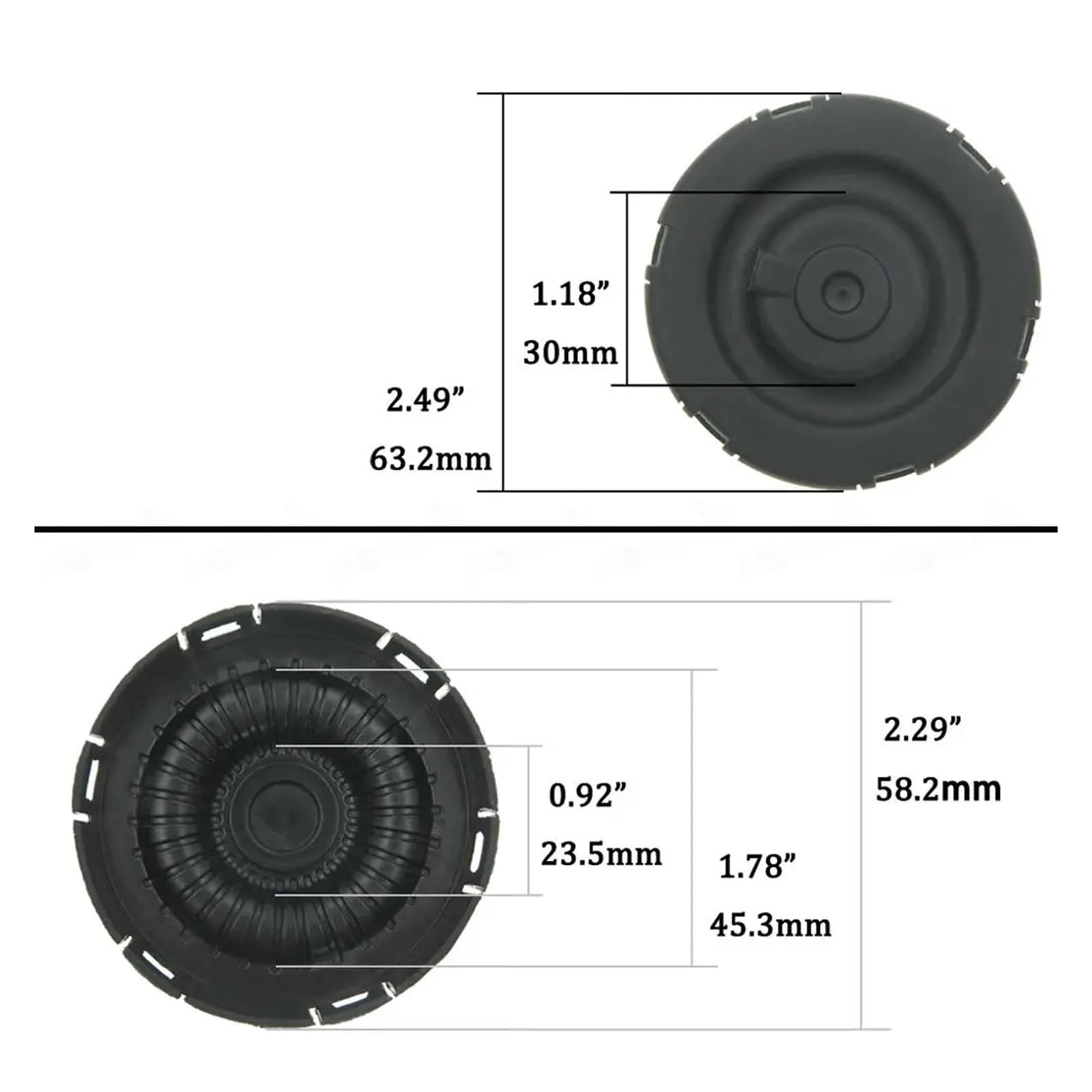 Kit Riparazione Del Coperchio Della Valvola PCV Tappo Della Valvola Adatto For X1 X3 X5 Z4 F30 11127625477 11127810584 Coperchio valvola di prevenzione perdite d'olio(5 PCS)