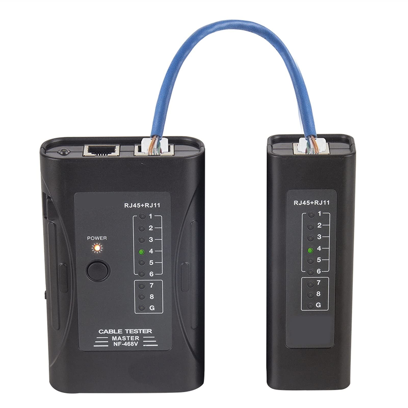 Lokalizator linii Kontrola testu ciągłości kabli RJ11 RJ45. Kabel szybko wykryje wielofunkcyjne automatycznie testuje