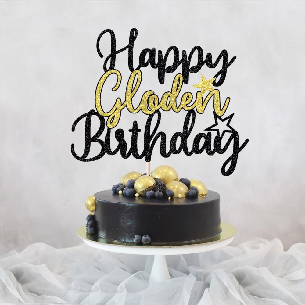 Blauer Geburtstags-Hintergrund, Silberfarben, Glitzernd, "Happy Birthday", Party-Dekoration, Banner, Blauer Schmetterling, Foto-Hintergrund, Personalisierbar, Namensrequisite, 2,8 X 1,5 M