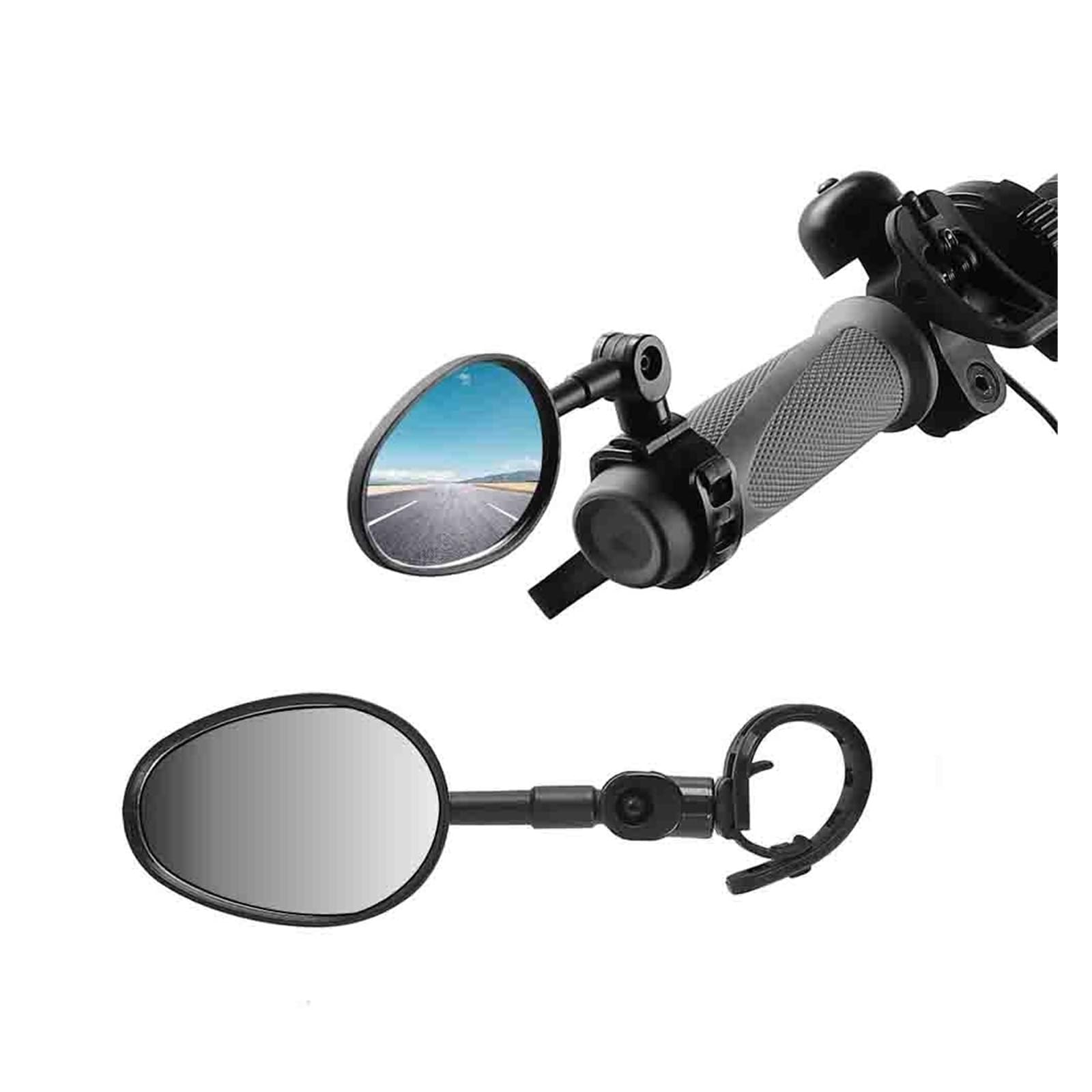 Espejo retrovisor for Patinete eléctrico Compatible con Xiaomi M365 1S Pro PRO2 MI4 Pro. Espejos retrovisores Ajustables for Manillar.(2PC)