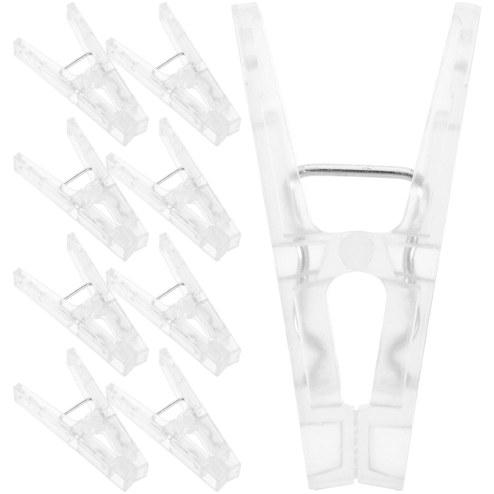 ULTECHNOVO 5 Set Mollette Per Calzini E Biancheria Intima Mollette Per Bucato Piccole Multifunzionali Antivento Per Trapunte Per Asciugatura 10 pezzi*5