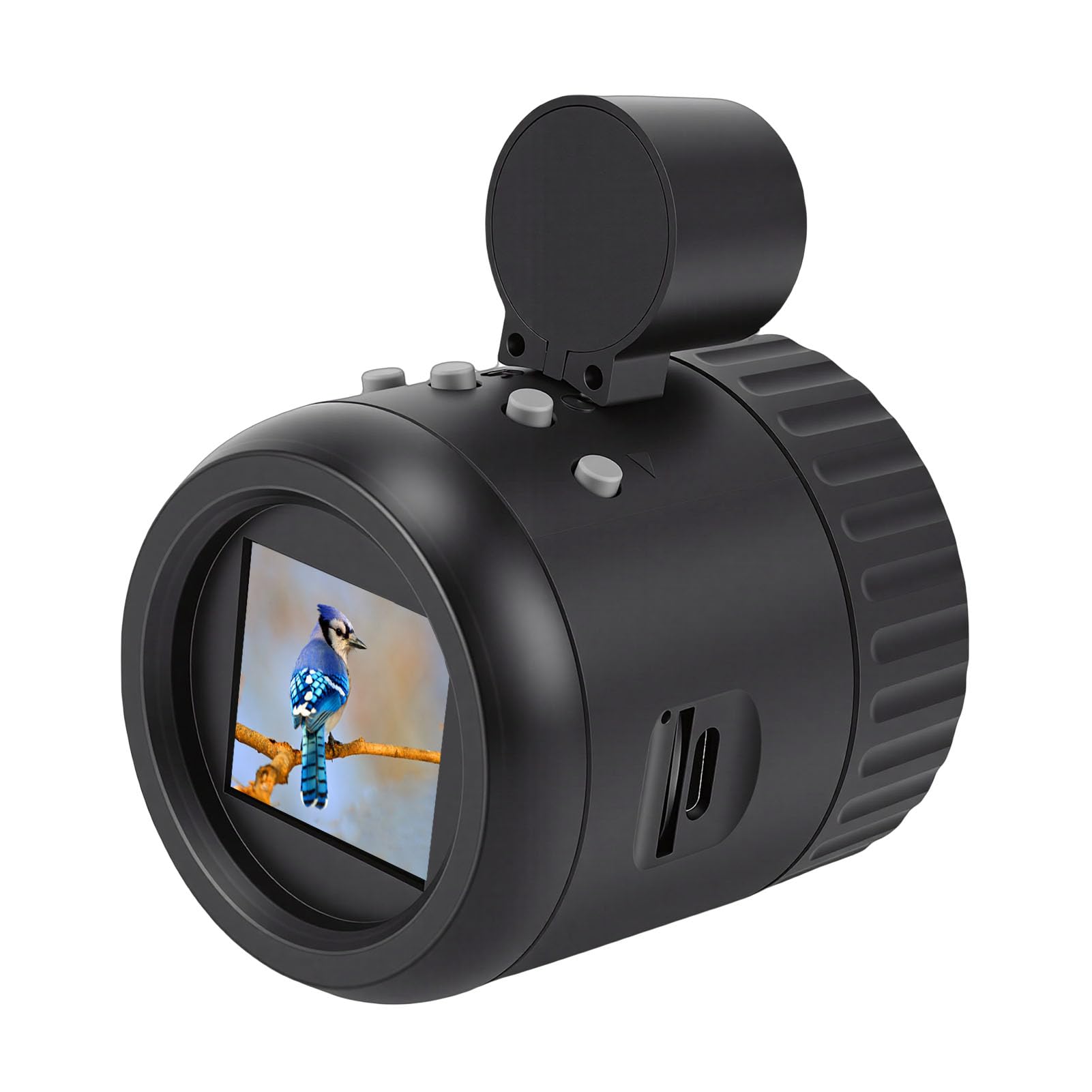 Bewinner Oculaire électronique de Télescope, Monoculaire à Zoom Numérique 10X avec écran de 1,54 Pouces avec Batterie de 1200 MAh, Lentille Optique Multicouche pour l'observation Astronomique du