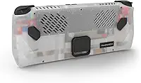 Cooler Case para ROG Ally, Placa Traseira, Gerenciamento de Calor, Suporte Dobrável e Placa de Nome Personalizável (Translúcido)