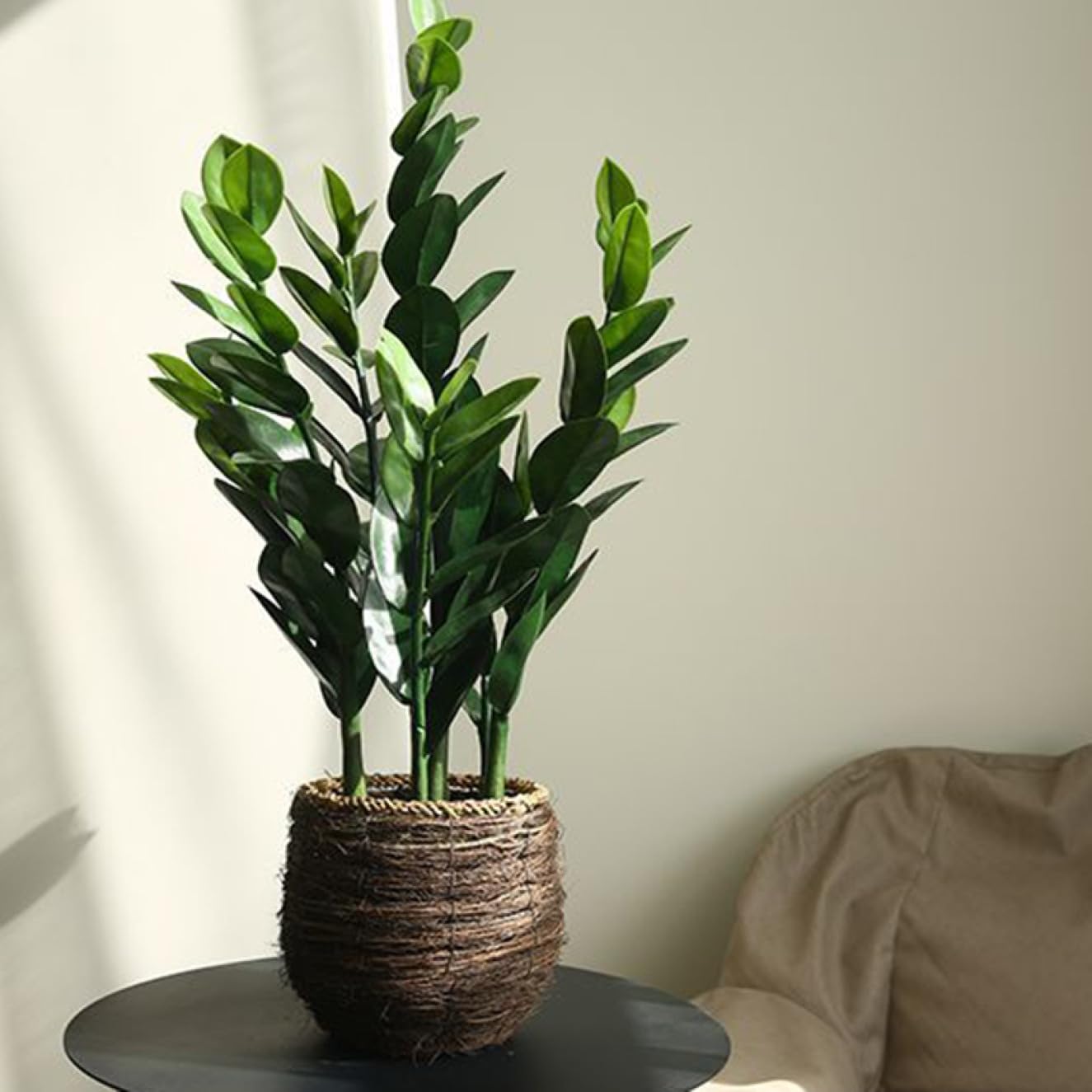 Amazon｜HGJH フェイクグリーン 大型 40cm おしゃれ 人工観覧植物 室内