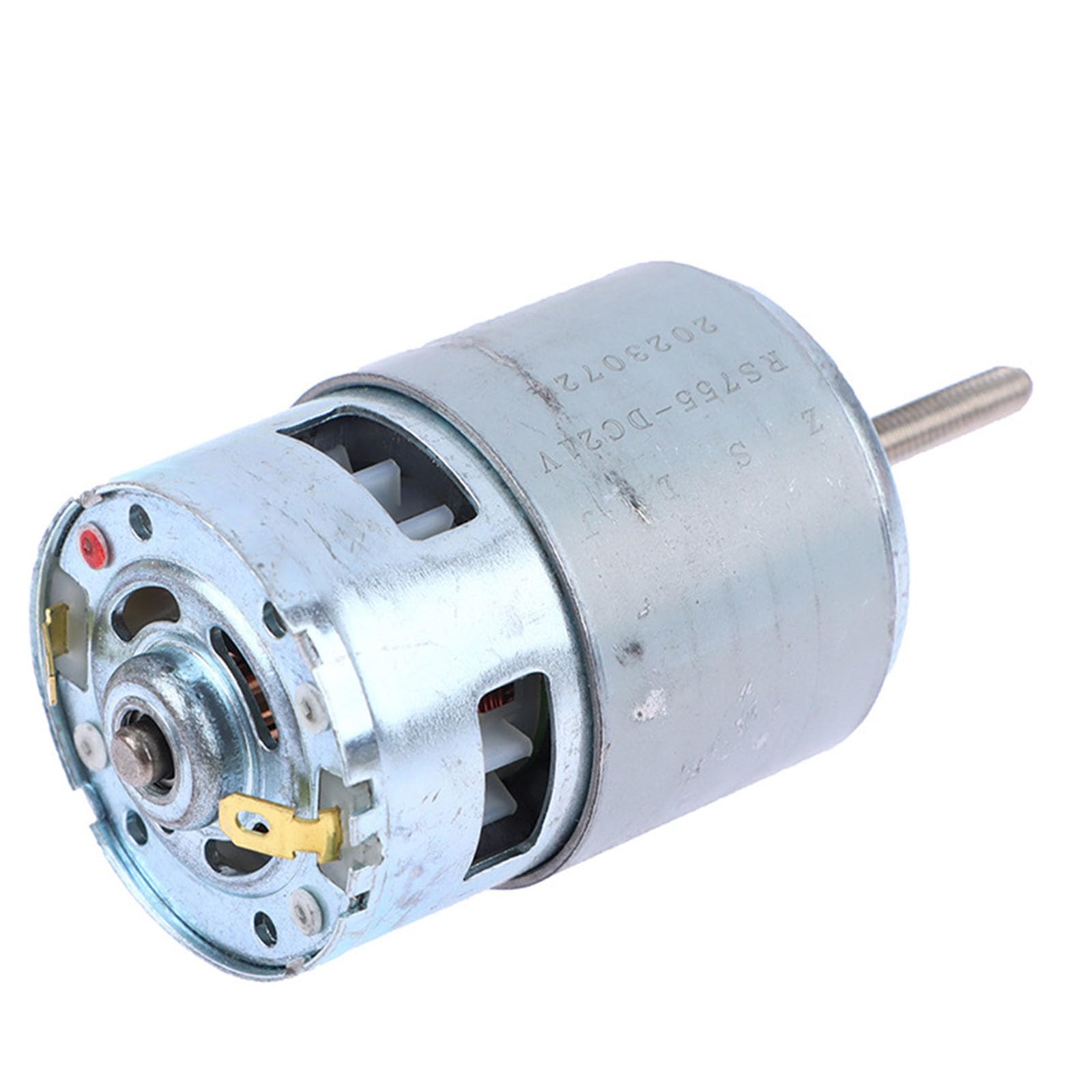 MINGLEA Electric Lawn Mower Motor with Long Shaft Universals 755 21V Grass Cutter Motor for Efficient Grass Trimming Tool