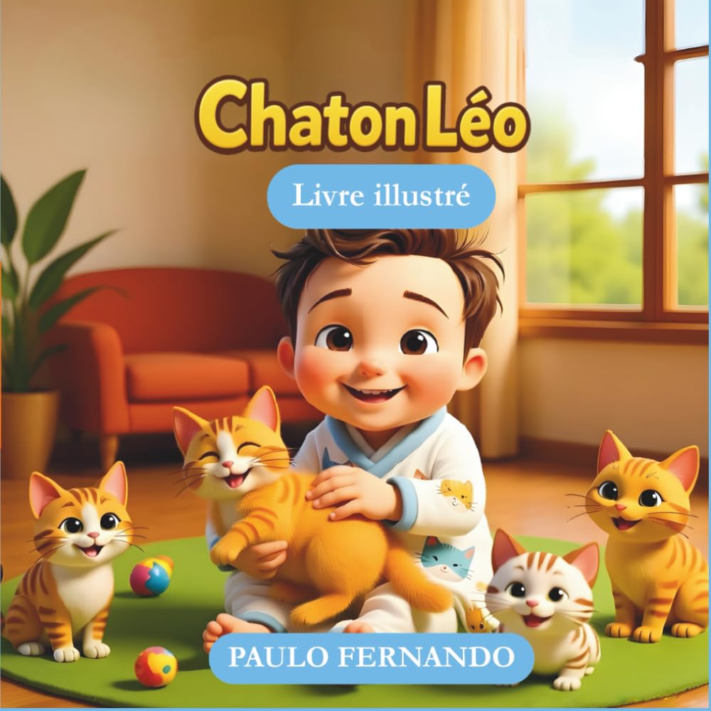 Chaton Léo – Livre Illustré