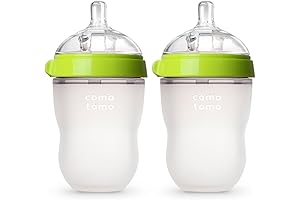 Comotomo Baby Bottles: The Perfect Transition from Breast to Bottle for Babies...