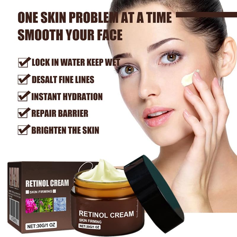 Retinol face cream Vitamin A essence Moisturizing Facial Skin Care cream 1 oz/30g - Image 4