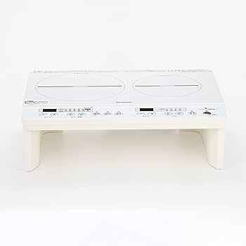 アイリスオーヤマ - アイリスオーヤマ 2口 IHクッキングヒーターホワイト IHK-W12S-W Amazon.co.jp: アイリスオーヤマ 2口 IHコンロ IH
