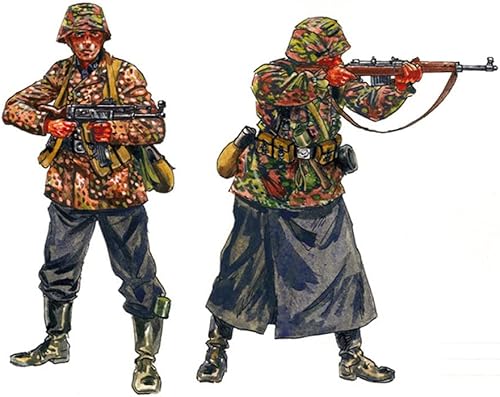 Miniatura 3 de Italeri 556068 172 Segunda Guerra Mundial SS alemán ITAS6068