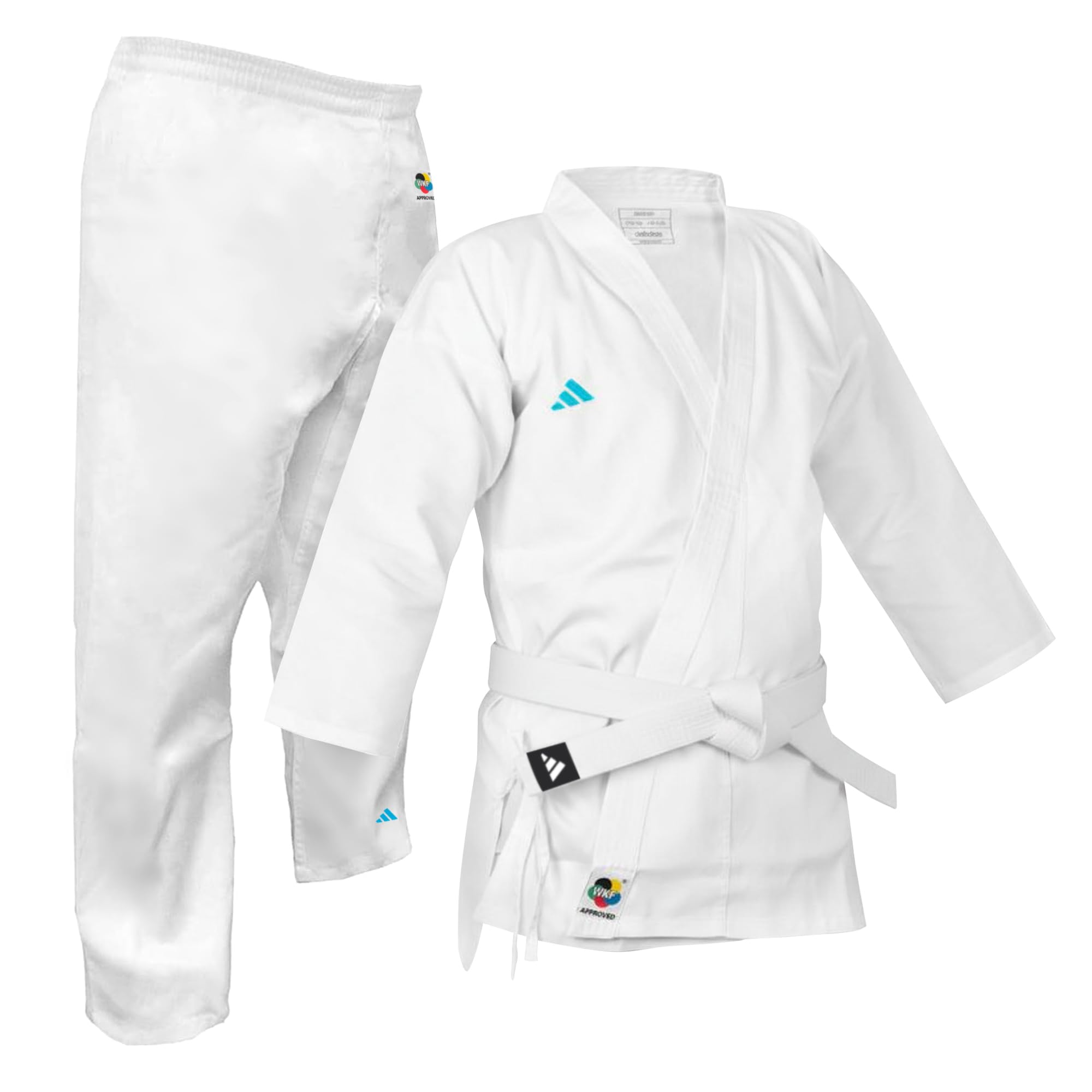 Adidas Adistart Karaté Unisexe 7oz Arts Martiaux Étudiant
