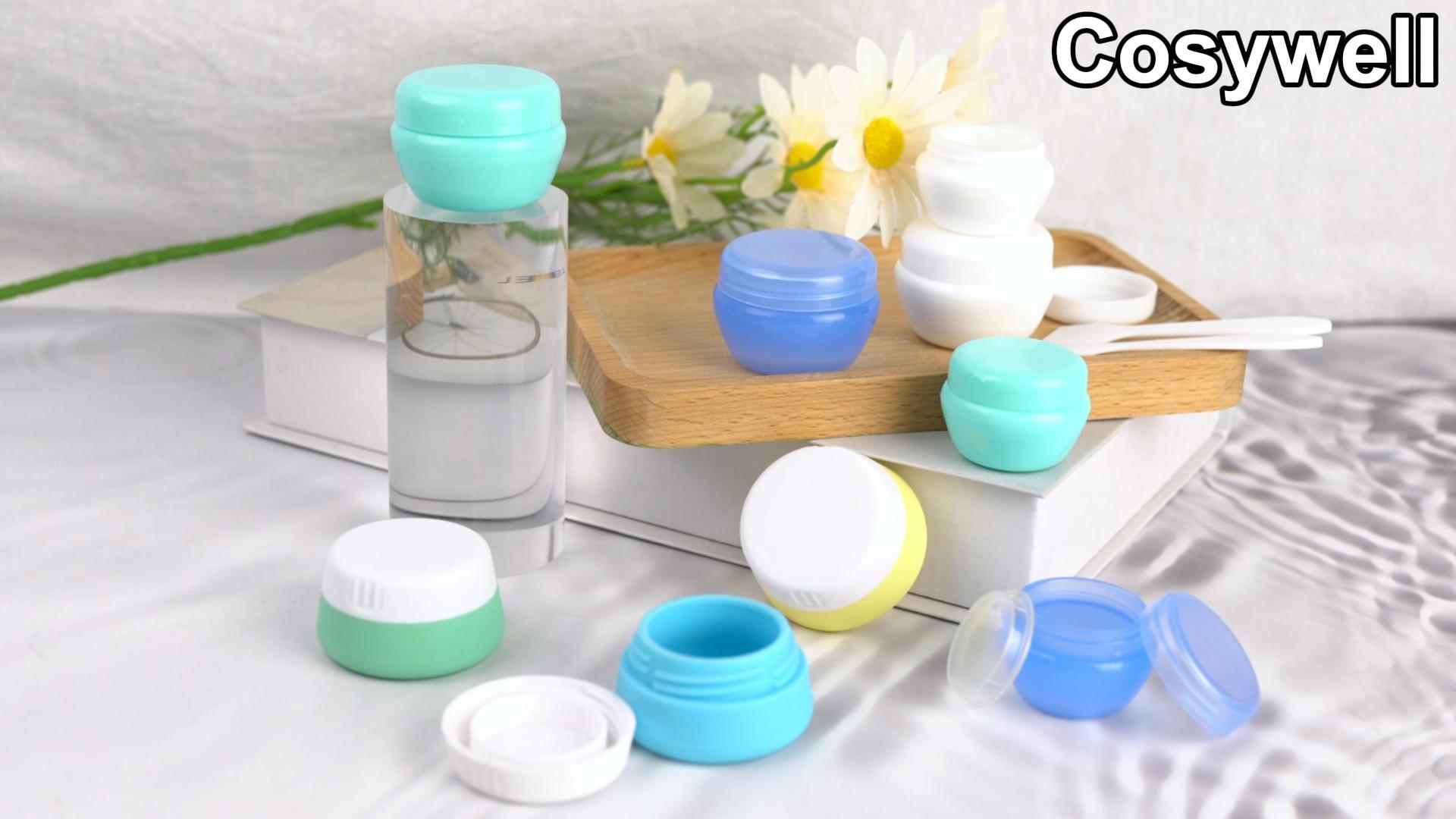 Amazon.com: Cosywell Travel Containers Sets Silicone & PP Cream