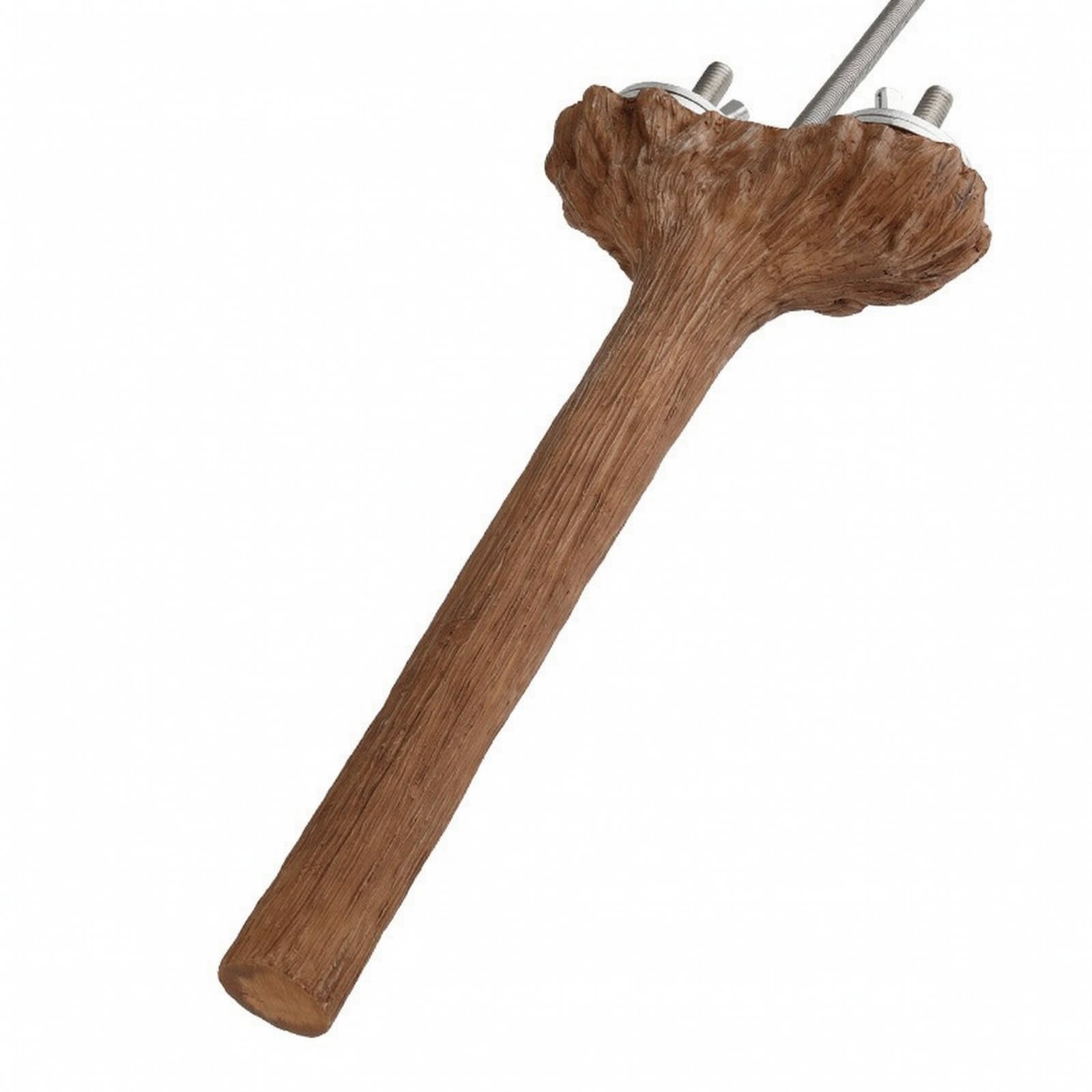 Stabil Sitzstange mit Temperatur | Heizsitz für Vögel, zu montieren, Sitzäste für Vögel, kaltes Wetter, Haustiervögel, Halter