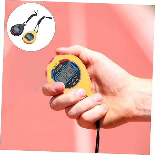 Miniatura 7 de SUPVOX 2 unids cronómetro digital temporizador para deportes pantalla grande temporizador electrónico cronómetro ajustable fitness cronómetro para