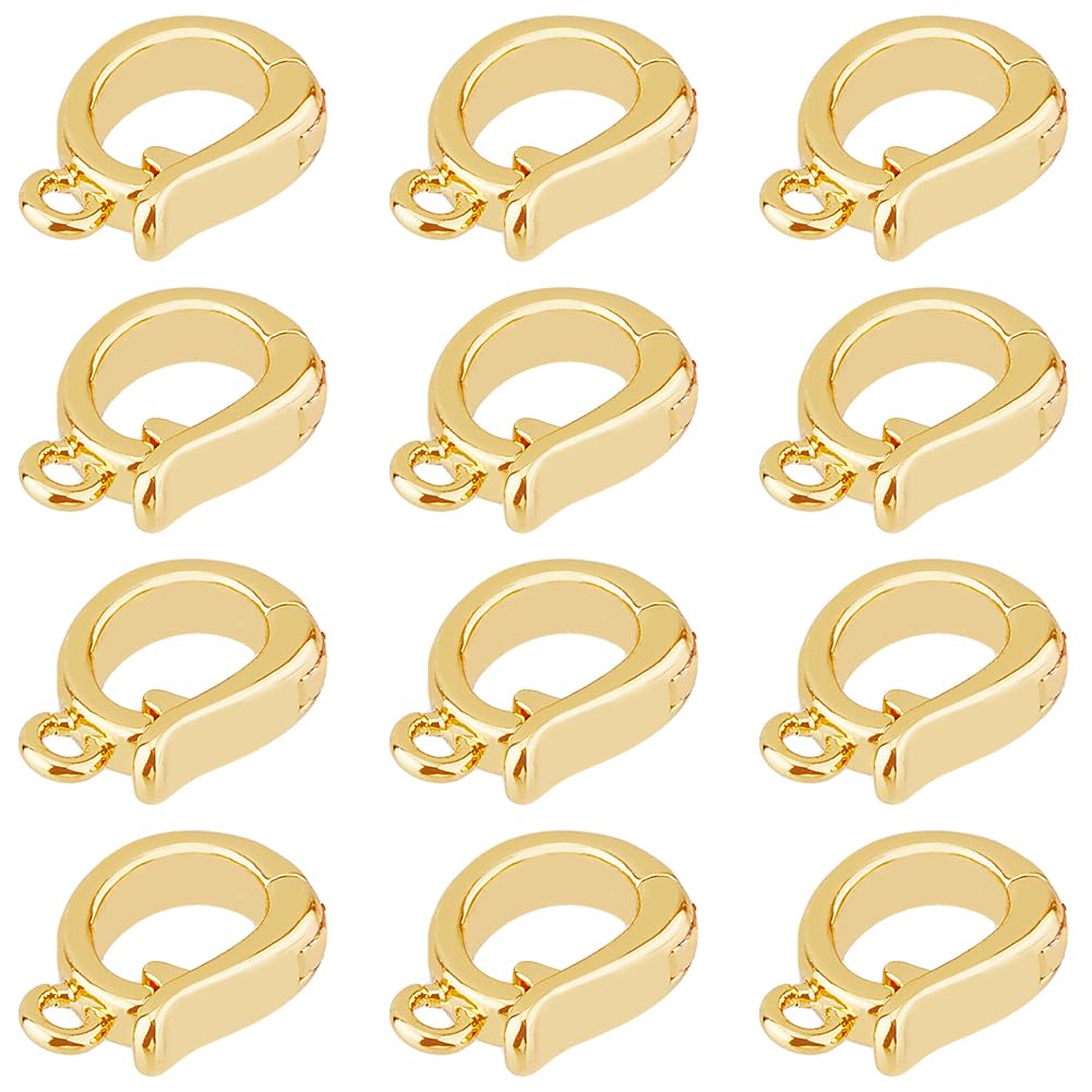 Fermoirs pour bijoux en laiton avec boucle de fermeture pour petits bracelets DIY