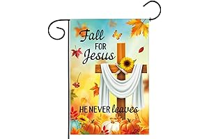 Funnytree Fall for Jesus Garden Flag: A Festive Symbol of Faith