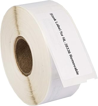HOUSELABELS Compatible DYMO 30336 Multipurpose Labels (1 x 2-1/8) with Removable Adhesive Compatible with Rollo, DYMO LW Printers, 12 Rolls / 500 Labels per Roll