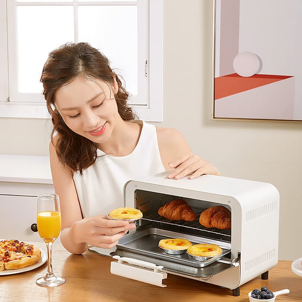 Petit Four, Machine à Pain 10 L, Four électrique de Cuisine, avec minuterie et contrôle la température