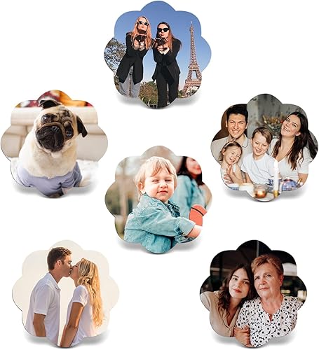 Vista 16 de GEHECRST Imanes de nevera con foto personalizada, imán para nevera, imágenes coloridas, imanes de pizarra blanca para el hogar, cocina, oficina