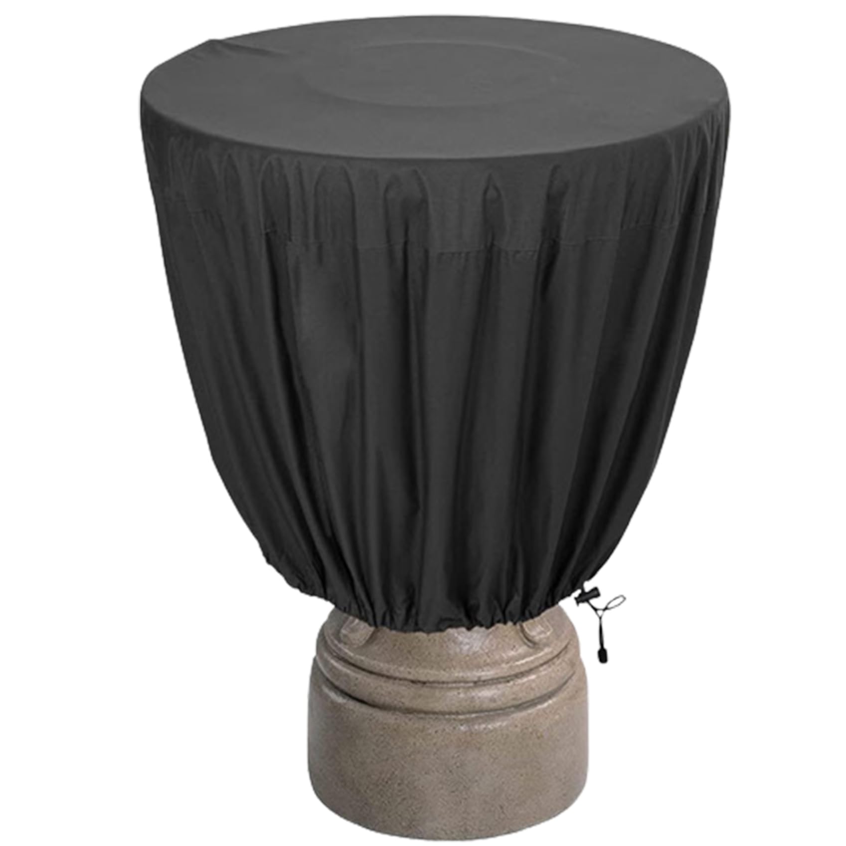 Comebachome 61*46Cm Fountain Covers For Winter Waterproof 210D Oxford Fabric Bird Bath Cover With Windproof Drawstring Uv Resistant Garden Statue Fountain Protector For All Season Use 24X18 Inch Small, Decor