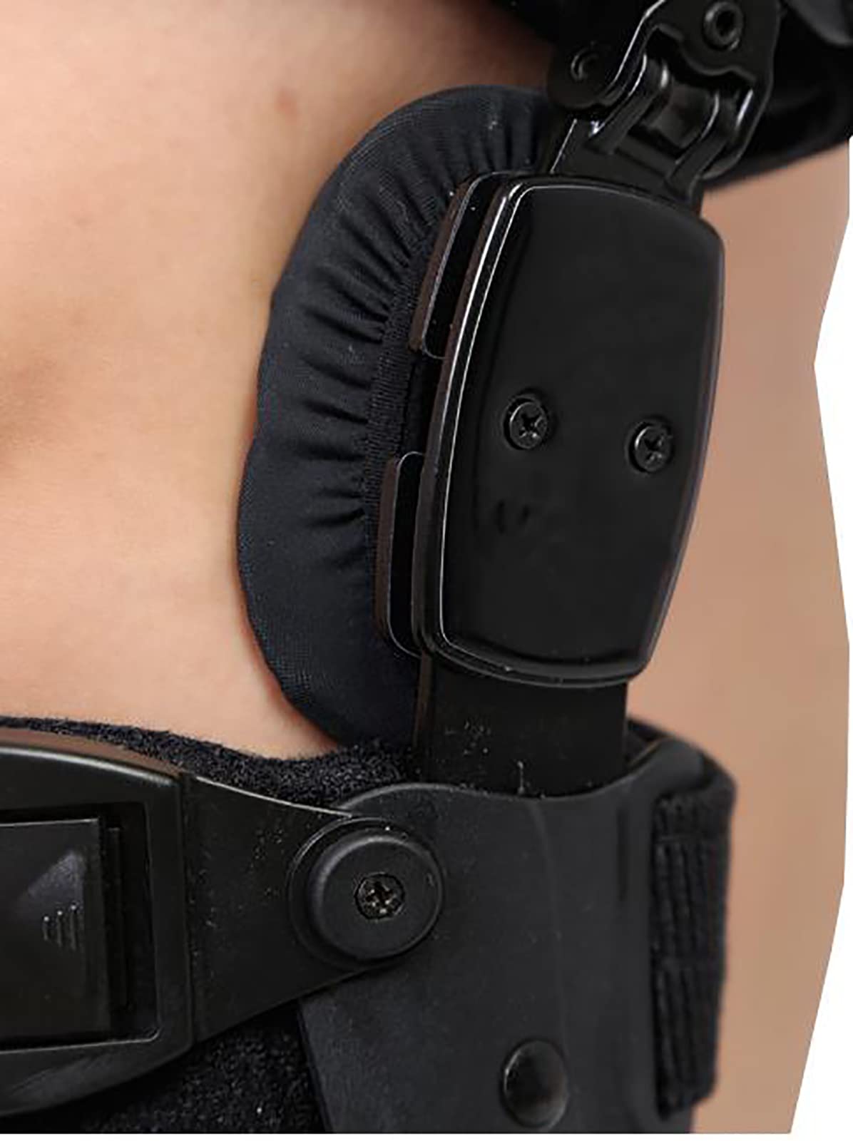 Rodillera con bisagras, inmovilizador de órtesis de Soporte de Rodilla postoperatorio Ajustable, Dolor de Rodilla, Soporte Fijo de Pierna para Artritis, para Lesiones en Las articulaciones