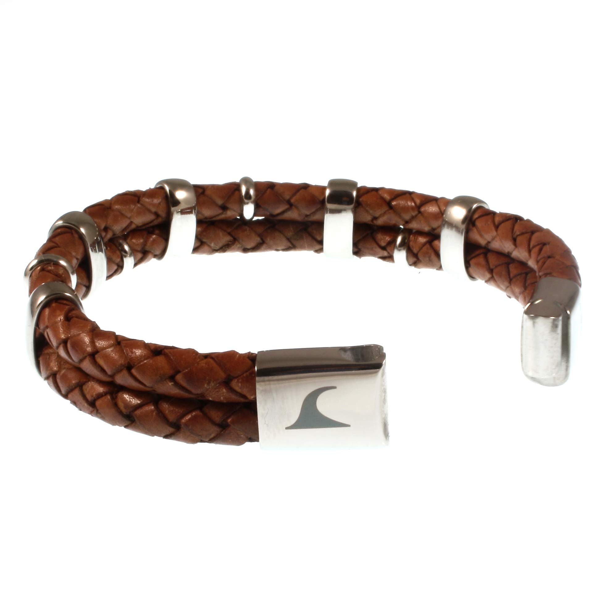 Echt Leder-Armband AFRICA F Cognac Männer Herren